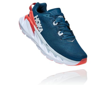 Hoka One One Elevon 2 Ženske Pohodni Čevlji Modra / Koralna SI-085426F